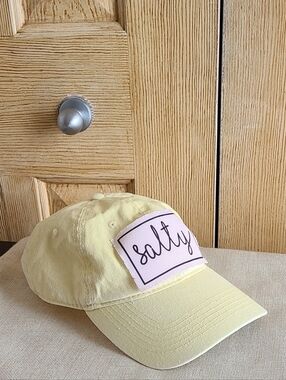 Salty Patch Yellow Women's Baseball Cap